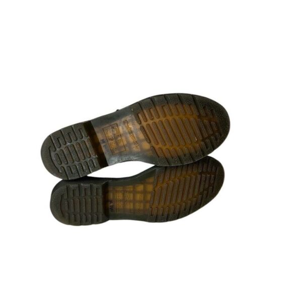 Dr. Martens 1460 Smooth Patent Leather Lace Up Boots White Sz 10 - Picture 5 of 6